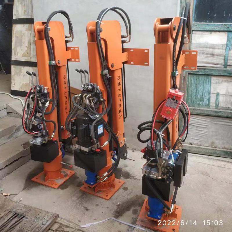 图木舒克市重汽蓝牌随车吊 3.2吨 国六动力强 液压驱动 农用自卸起重机